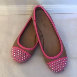“I Think It Might Be Spiked” pink ballet flats